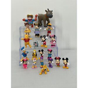 Disney Figurine Collectible Set Featuring Mickey & Friends Toys or Cake Toppers